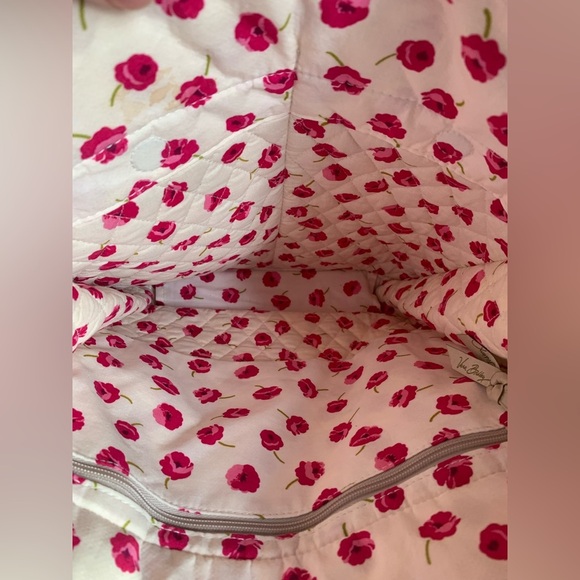 Vera Bradley Perfect Pocket Tote in Make Me Blush floral - Picture 6 of 7